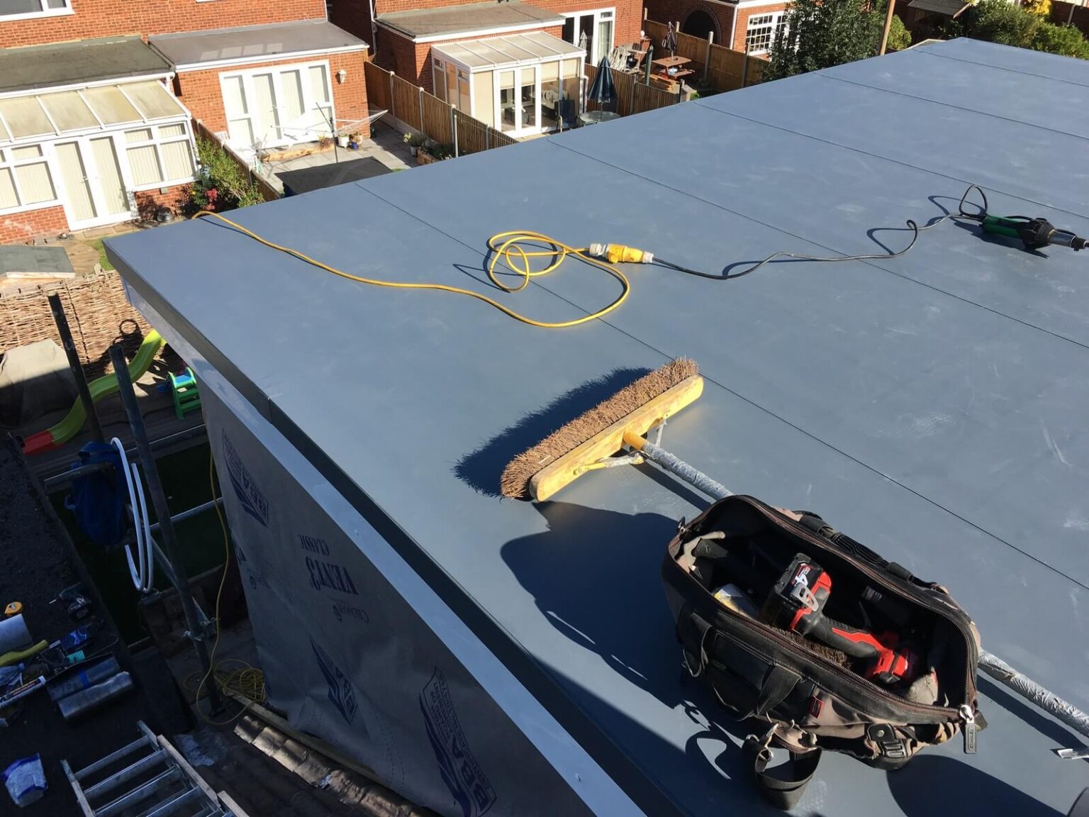 flat roofing hanson roofing