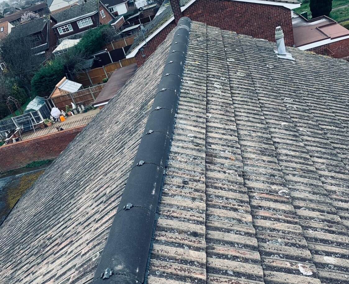 ridge tile repointing 4