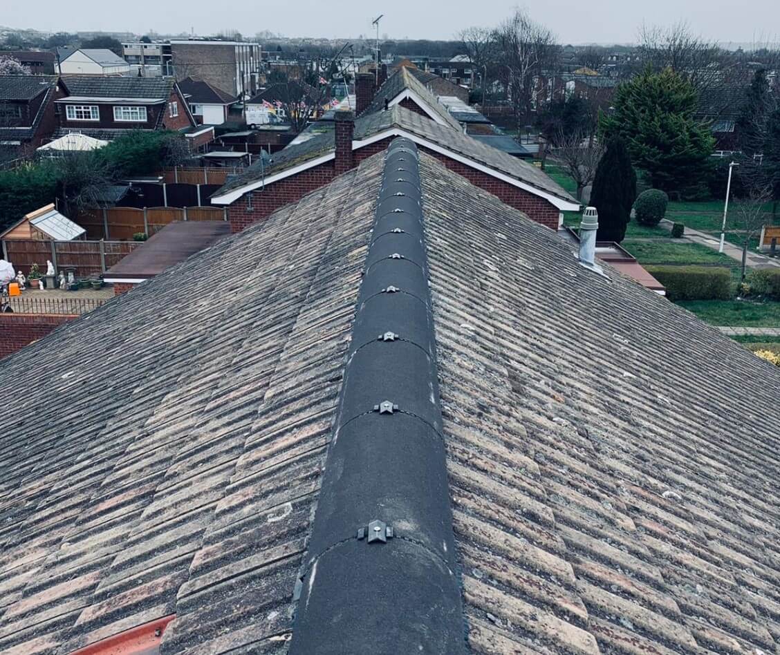 ridge tile repointing 5