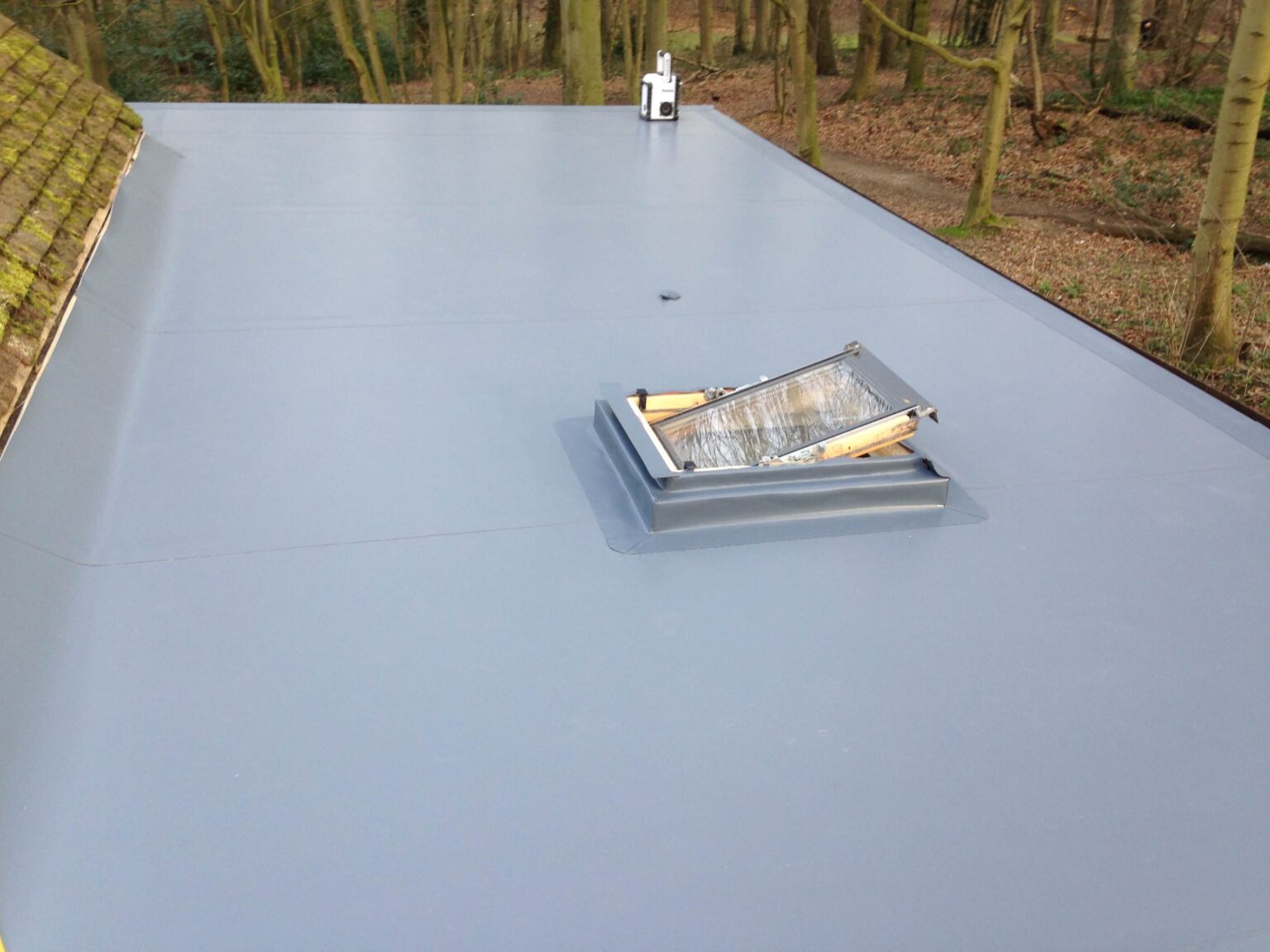 single ply flat roofing