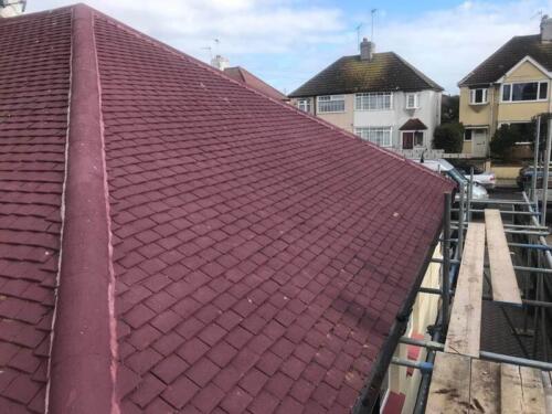 Ridge Tile Repointing Project - Hanson Roofing